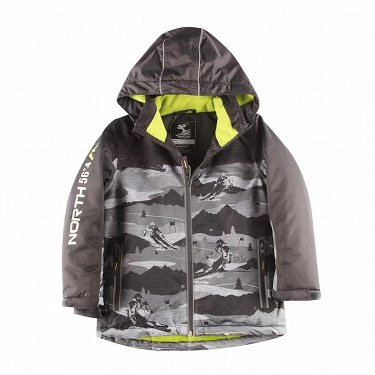 Boys Windproof Ski Jackets Warm Winter Fleece Snow Coats