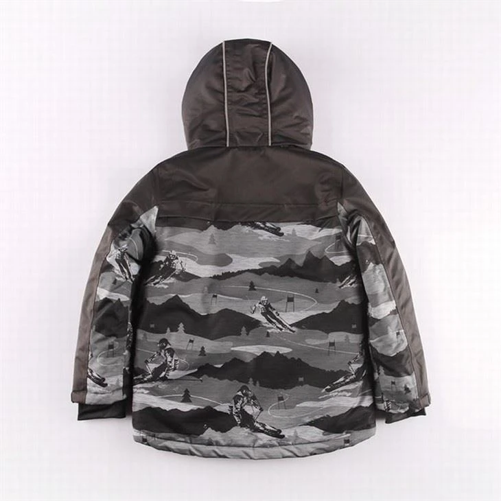 Boys Windproof Ski Jackets Warm Winter Fleece Snow Coats