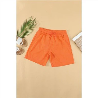Narančaste ležerne sportske muške kratke hlače